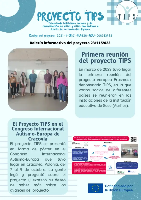 TIPS 1st Newsletter Spanish