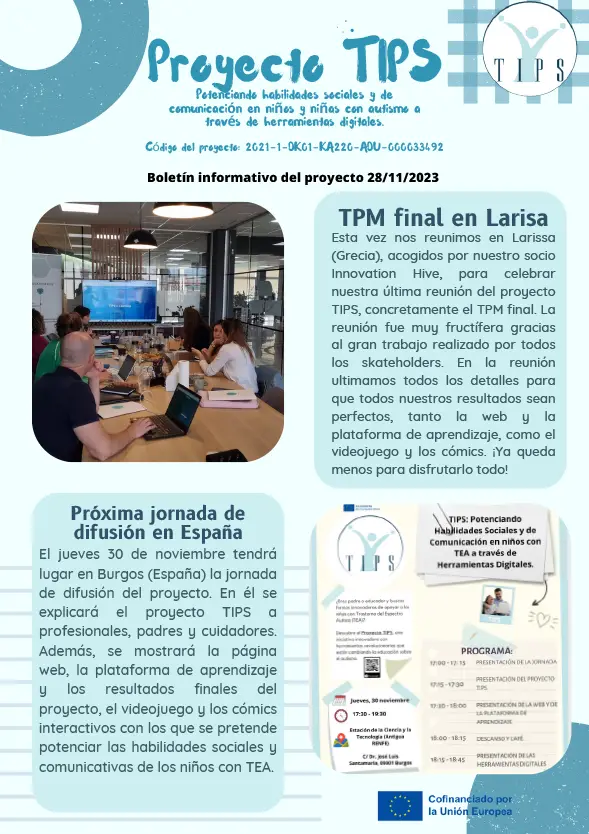 TIPS 4st Newsletter Spanish